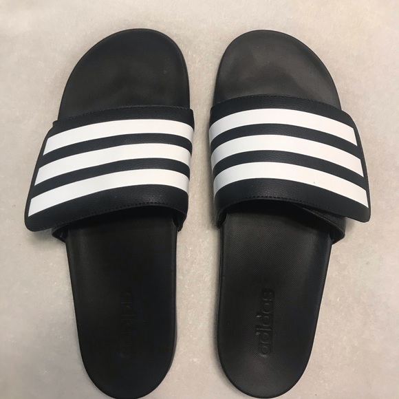 adidas men's comfort slides